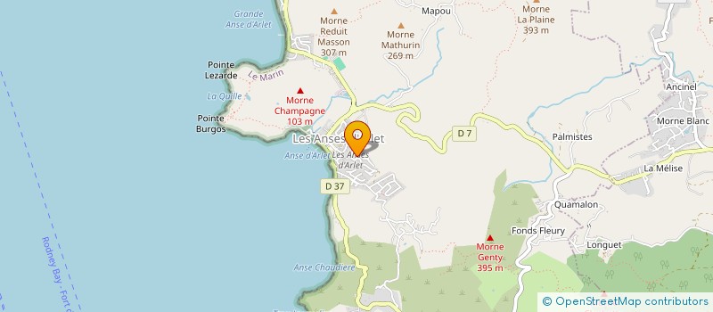 localisation de l'entreprise MADININA  ANSES D'ARLET