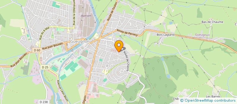 localisation de l'entreprise MADININA  GUEUGNON