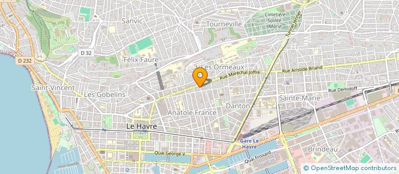 localisation de l'entreprise MADININA à LE HAVRE