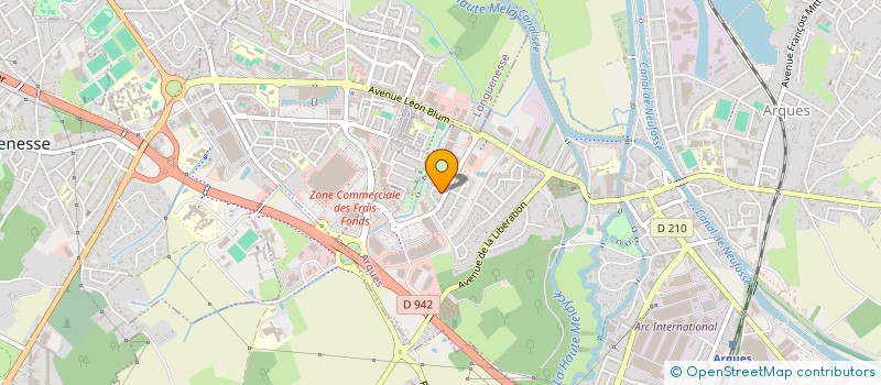 localisation de l'entreprise MADININA  ARQUES