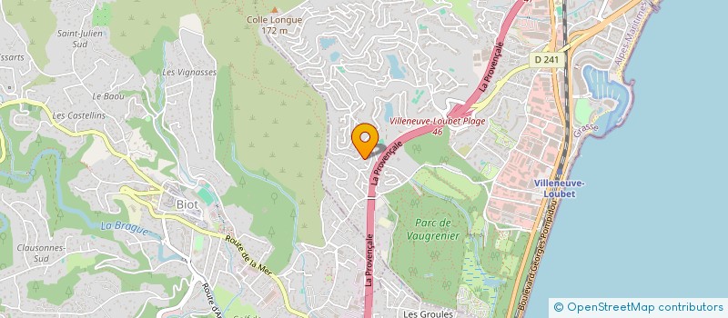 localisation de l'entreprise MADININA  VILLENEUVE-LOUBET