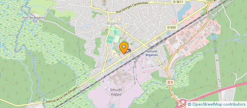 localisation de l'entreprise MADININA DE LEA  BIGANOS