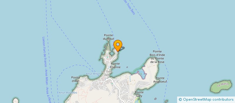 localisation de l'entreprise MADININA NAUTISME à TROIS ILETS