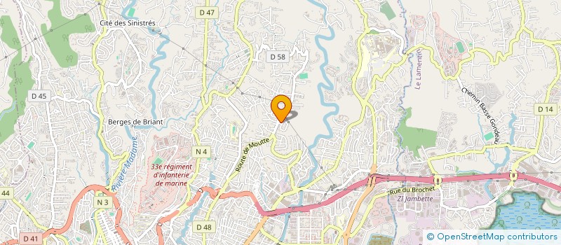 localisation de l'entreprise MADININA SIDE BARBELL  FORT-DE-FRANCE