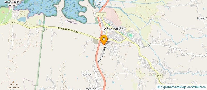 localisation de l'entreprise MADININA TOURISME SERVICES à RIVIERE-SALEE