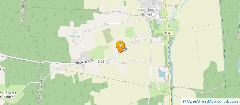 localisation de l'entreprise MADINOX  SAINT-LEGER-LE-PETIT