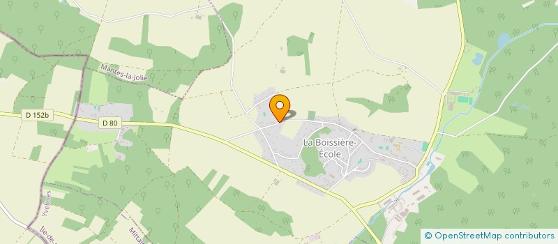 localisation de l'entreprise MADINVEST  LA BOISSIERE-ECOLE