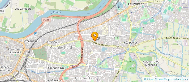 localisation de l'entreprise MADIPONT  LE PONTET