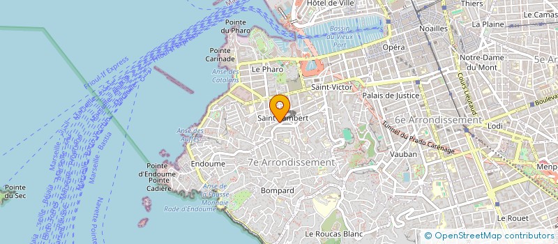 localisation de l'entreprise MADIRO à MARSEILLE