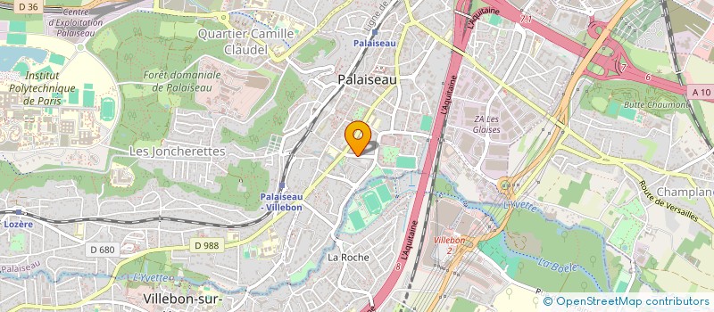 localisation de l'entreprise MADIS  PALAISEAU