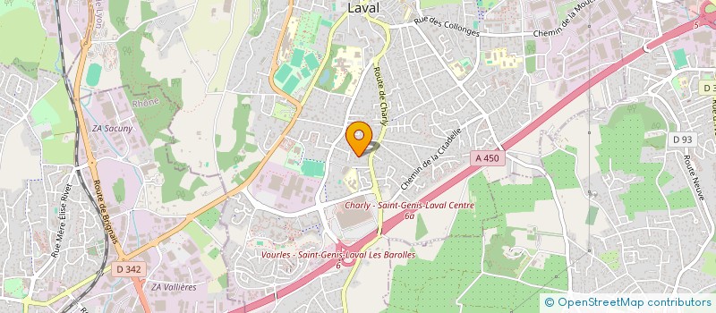 localisation de l'entreprise MADIS  SAINT-GENIS-LAVAL