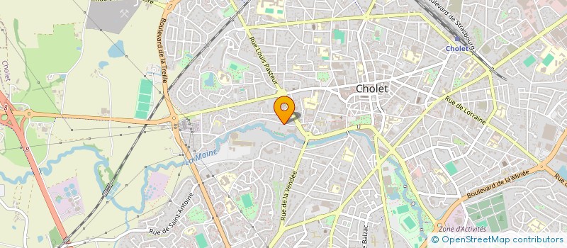 localisation de l'entreprise MADIS'CHO à CHOLET