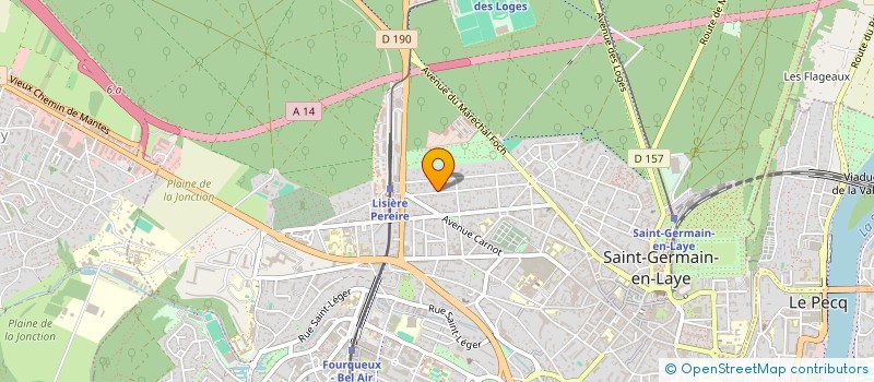 localisation de l'entreprise MADISCO  SAINT-GERMAIN-EN-LAYE