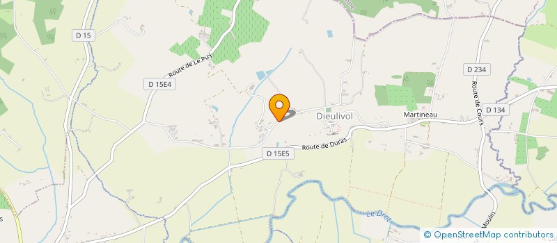 localisation de l'entreprise MADISON  DIEULIVOL