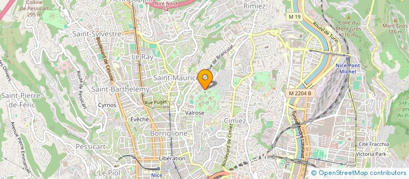 localisation de l'entreprise MADISON à NICE