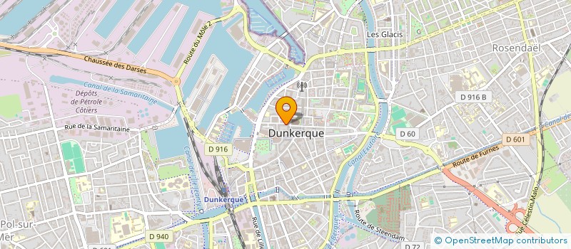 localisation de l'entreprise MADISON à DUNKERQUE