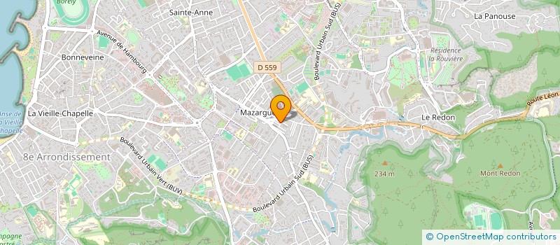 localisation de l'entreprise MADISON à MARSEILLE