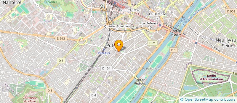 localisation de l'entreprise MADISON  PUTEAUX