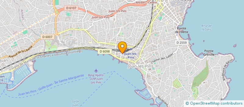 localisation de l'entreprise MADISON ENTREPRISES à ANTIBES