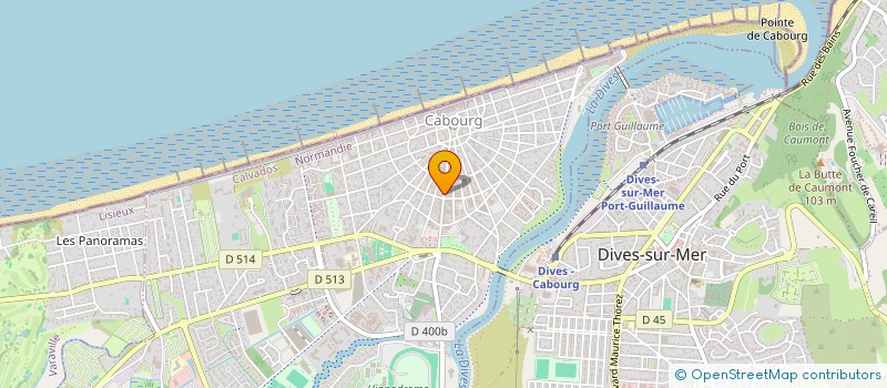 localisation de l'entreprise MADISON GARBO PRODUCTION  CABOURG