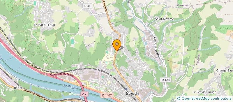 localisation de l'entreprise MADISON H&D  SEYSSUEL