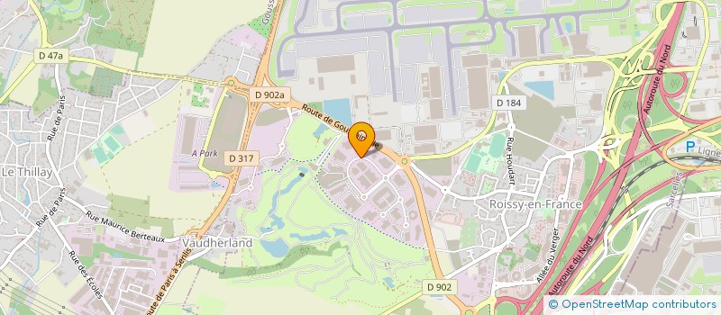 localisation de l'entreprise MADISON SCI  ROISSY-EN-FRANCE