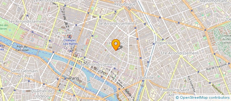 localisation de l'entreprise MADISON SQUARE  PARIS