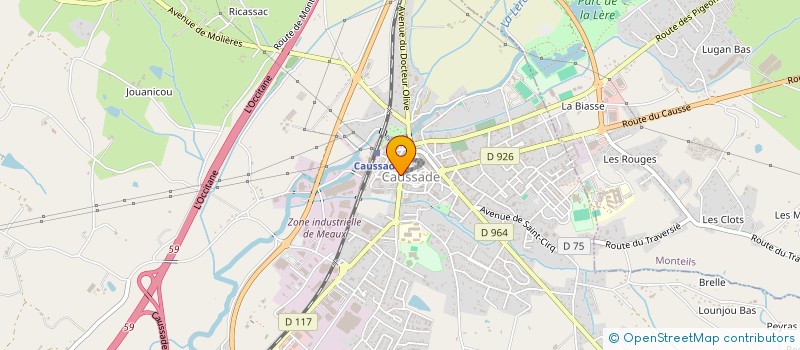 localisation de l'entreprise MADISON SQUARE à CAUSSADE