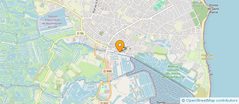 localisation de l'entreprise MADIVA  NOIRMOUTIER-EN-L'ILE