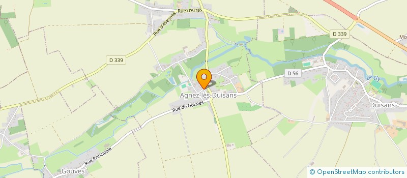 localisation de l'entreprise MADJA  AGNEZ-LES-DUISANS