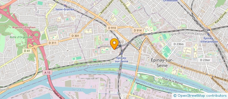 localisation de l'entreprise MADJEPE à EPINAY-SUR-SEINE