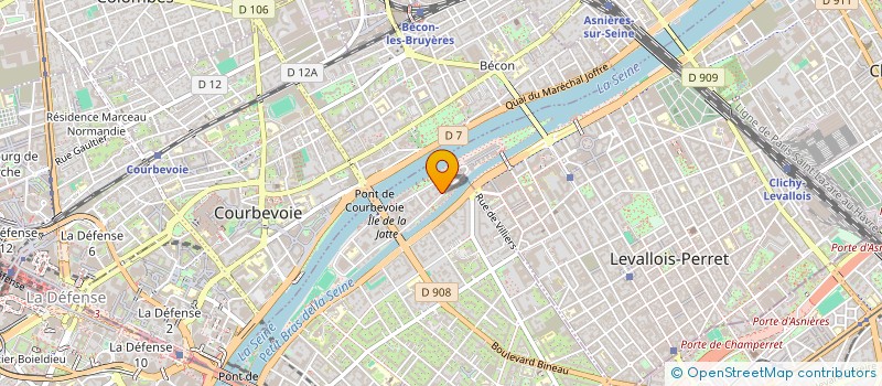 localisation de l'entreprise MADJOVICIR à NEUILLY-SUR-SEINE
