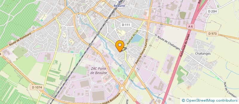 localisation de l'entreprise MADJUGA à BEAUNE