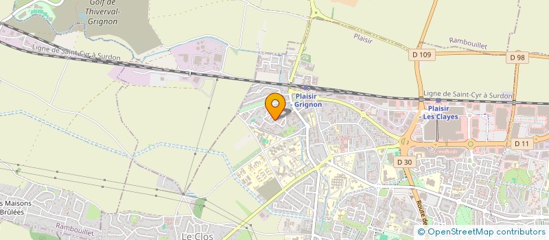 localisation de l'entreprise MADJUTO BUKI MINISTRIES MISSION APOSTOLIQUE EGLISE CHRETIENNE à PLAISIR