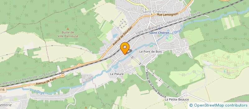 localisation de l'entreprise MADLYN MUSIC  SAINT-CHERON