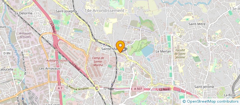localisation de l'entreprise MADMA PRODUCTIONS à MARSEILLE
