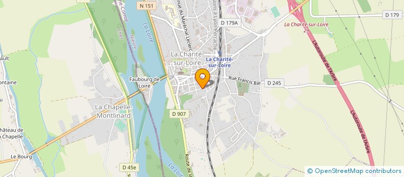 localisation de l'entreprise MADMEN à LA CHARITE-SUR-LOIRE