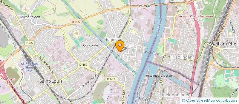 localisation de l'entreprise MADMOSA  HUNINGUE