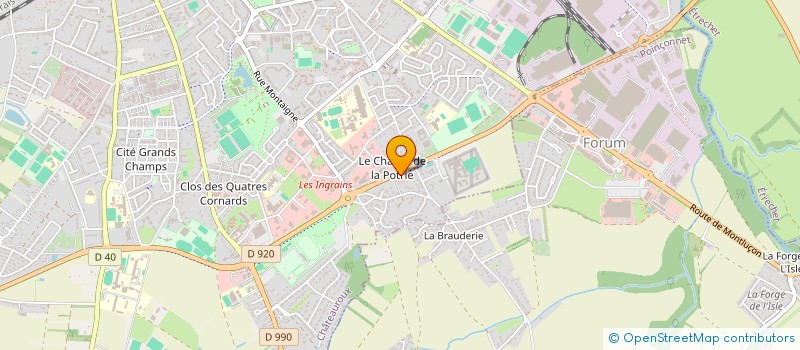 localisation de l'entreprise MADNA à CHATEAUROUX