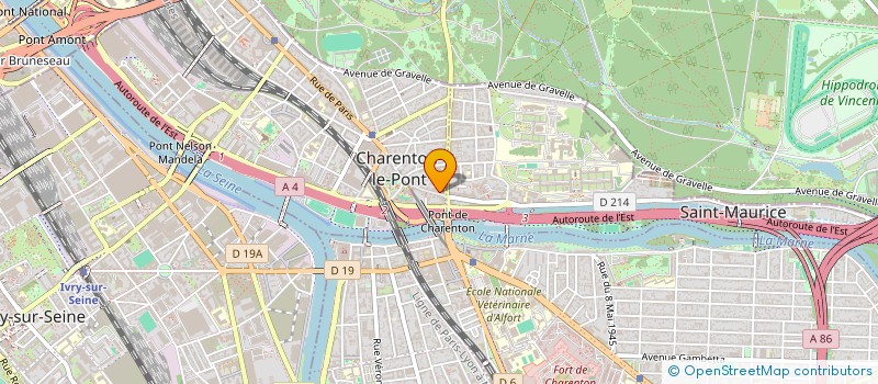 localisation de l'entreprise MADNESS à CHARENTON-LE-PONT
