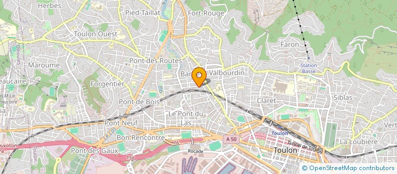 localisation de l'entreprise MADNESS FACTORY ( MDS )  TOULON