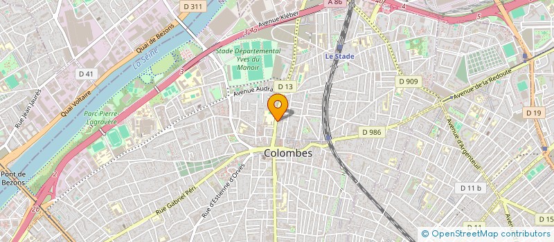localisation de l'entreprise MADNESS & FRIENDS  COLOMBES
