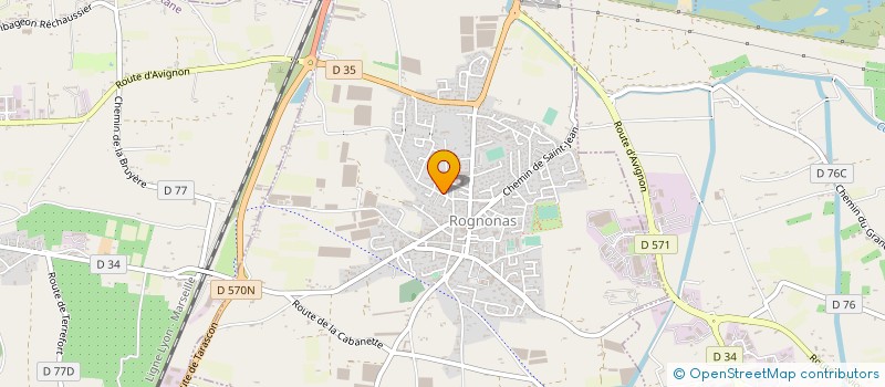 localisation de l'entreprise MADO 13 SARL  ROGNONAS