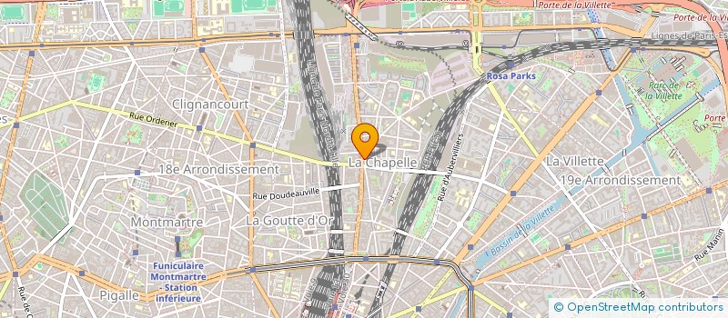 localisation de l'entreprise MADO à PARIS