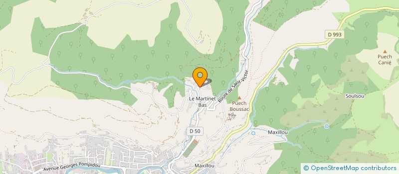 localisation de l'entreprise MADO  SAINT-AFFRIQUE