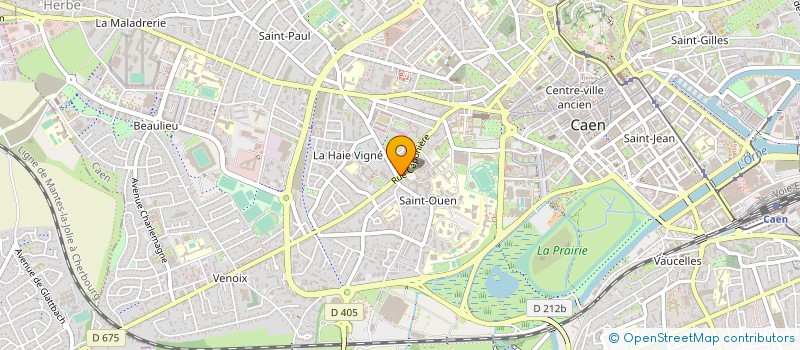 localisation de l'entreprise MADO à CAEN