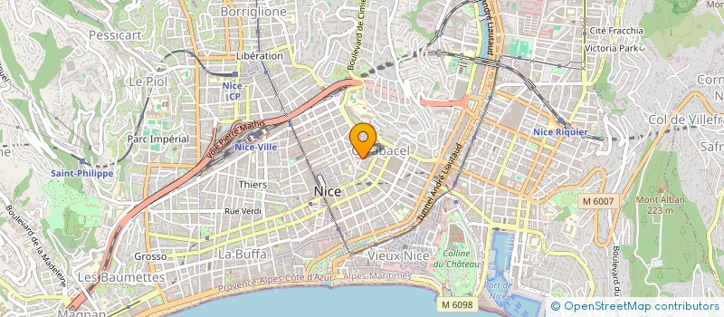 localisation de l'entreprise MADO à NICE
