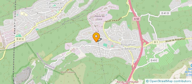localisation de l'entreprise MADO  ROQUEFORT-LA-BEDOULE