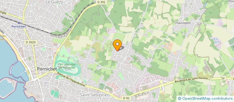 localisation de l'entreprise MADO  PORNICHET