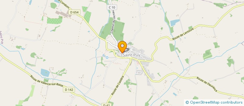 localisation de l'entreprise MADO  VALENCE-SUR-BAISE